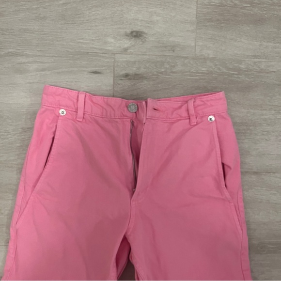 PINK ZARA JEANS SIZE US 2 - Picture 3 of 8